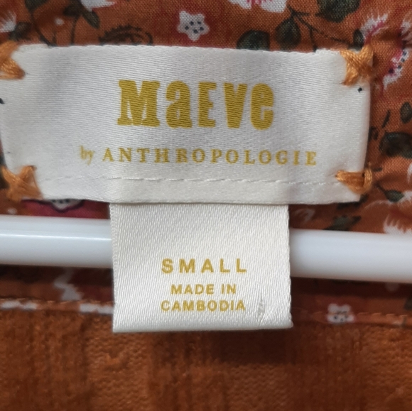 Anthropologie Maeve Rafela hacci surplice mustard sweater Small - Picture 4 of 10